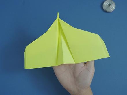 冲浪&滑翔双形态纸飞机!一张A4纸就能折的金雕冲浪机 #折纸 #折纸教程 #手工 #纸飞机 #冲浪纸飞机