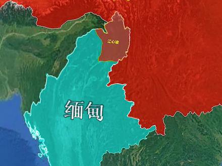 #卫星地图 #地理知识 #卫星地图看世界#江心坡 曾经是中国的领土,为什么划给了缅甸?