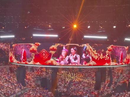 幸运的仁寿妹儿 #神级现场 #张杰未live曜北斗巡回演唱会