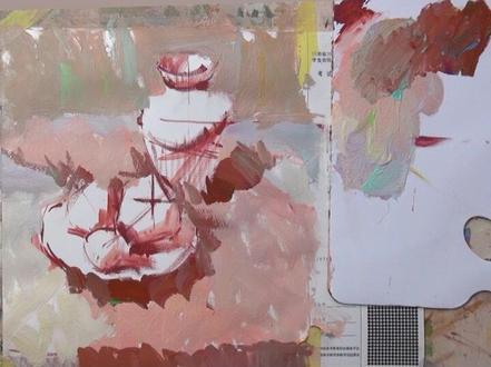 联考高分色彩,衬布投影详细画法#艺考集训 #美术生 #郑州美术培训班前十名