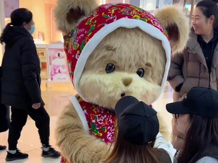 可爱的暴暴来喽!@暴暴熊BOOM BEAR. #暴暴熊 #可爱到爆炸💥