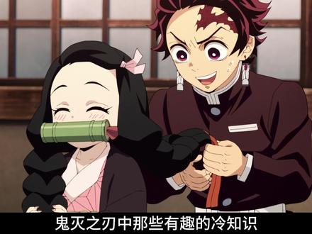 鬼灭之刃中那些有趣的冷知识 #二次元 #鬼灭之刃 #动漫编年史 #我在抖音看动漫