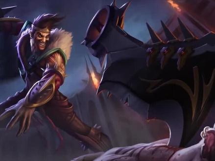 热门高分皮肤推荐:德莱文 #LOL #游戏流量风向标 #德莱文