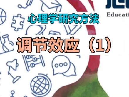 #毕业论文 #心理学 #调节效应
心理学研究方法