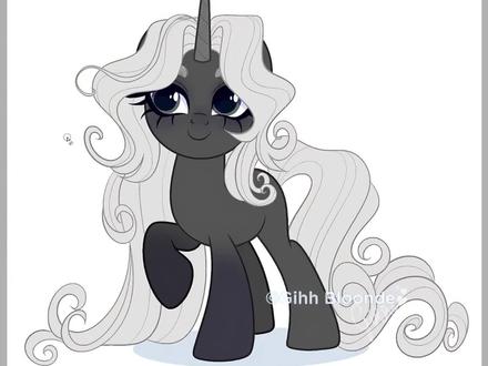 让我们一起来创建一个冬季小马oc #小马宝莉 #oc #绘画