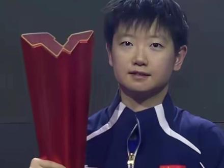 王励勤目瞪口呆!孙颖莎夺冠引全场沸腾,孙颖莎的球迷遍布全球#乒乓球 #竞技体育 #孙颖莎 #人气爆棚 #王励勤