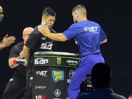 扇耳光大赛适合亚洲人吗? #扇耳光大赛 #武术 #KO