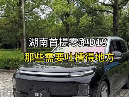 零跑D19已提回家,跟大家分享下这个车子的问题#零跑 #零跑D19 #提车
