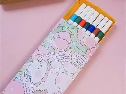 简单几步教你折个文具盒,自己制作更有成就感#手工#亲子手工#折纸教程#手工教程@韩束官方旗舰店 #韩束红蛮腰