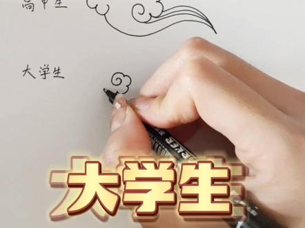 云朵简笔画,你喜欢哪个年纪画的#简笔画 #一起学画画 #一学就会系列 #简单易学 #少儿简笔画教程