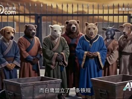 止戈为武:流金谷无“鹰”家
央视网《AI奇谈》栏目推出寓言式武侠短片《流金谷恩仇录》👍