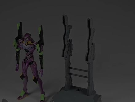 第3段|到底是不是炒冷饭?布鲁可传奇版TV初号机玩评#福音战士 #初号机 #布鲁可积木 @布鲁可积木人