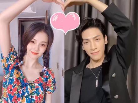 #半是蜜糖半是伤 #罗云熙白鹿合体比心 这个剧中的扫码惊喜你发现了吗?快来个罗云熙白鹿一起跨屏比心吧~