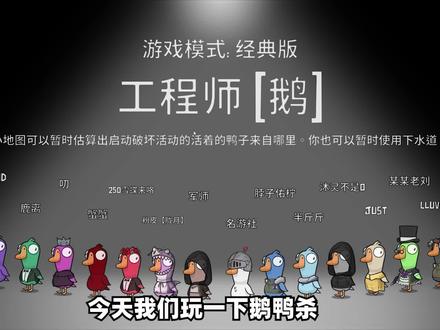 【名游社】鹅鸭杀:工程师模式