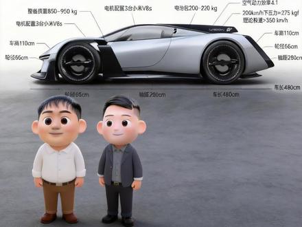 年轻人的第一台超跑—小米vision gt#小米汽车 #小米超跑 #小米visiongt #领航优质计划 #mwc