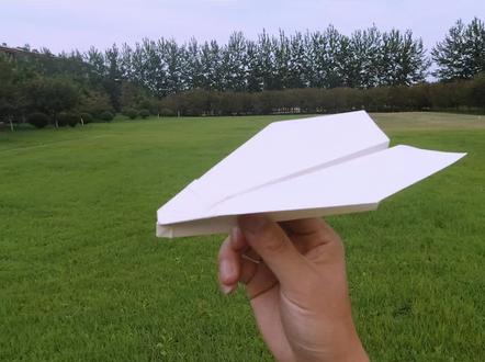 投稿改进计划,飓风号纸飞机#折纸 #纸飞机 #手工 #萌知计划