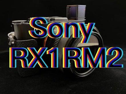 #索尼DSC-RX1RM2 黑卡数码相机 全画幅 约4240万有效像素(蔡司35mm F2镜头广角@抖音小助手