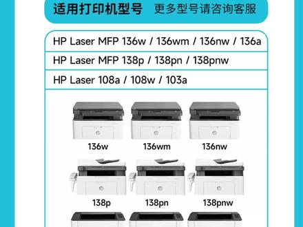 适用惠普136w 136a 136wm 108w打印机,超大容量10000页的硒鼓,家人们看着比原装硒鼓大,感觉无法使用,其实安装是没有问题的哦。页产量大,使用更省心哦~#136w #惠普打印机 #硒鼓安装教程 #打印机硒鼓 #硒鼓
