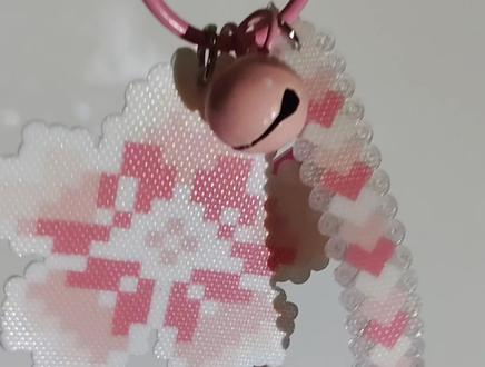 拼豆日记:樱花🌸#拼豆 #拼豆豆 #拼豆图纸 #拼豆教程 #拼豆日常