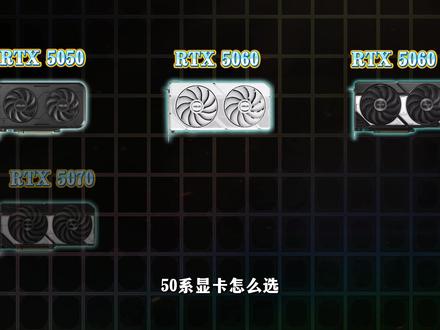 50系显卡怎么选? 一次性说清#显卡 #电脑 #英伟达 #显卡推荐 #硬件