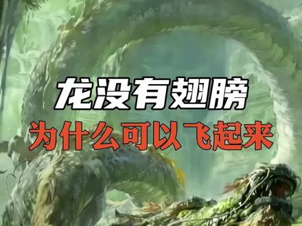 假如龙是真实存在的,那么它如何才能飞起来? #寻找1000位科普达人 #脑洞#龙