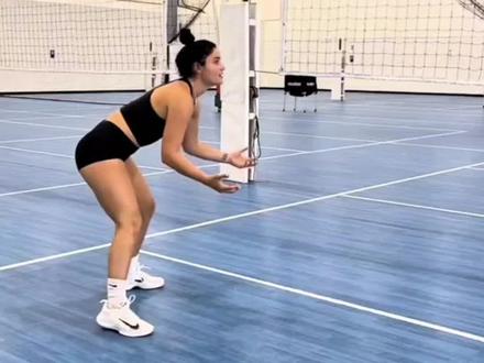 反应速度练习#排球#排球训练技巧