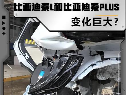 #比亚迪秦L 和#比亚迪秦PLUS 变化巨大?#懂车试验场