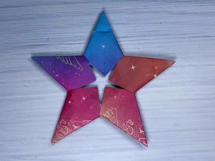 简单的镂空五角星折法教程,DIY手工制作视频,国庆节折纸
#创作灵感 #镂空五角星折纸 #手工