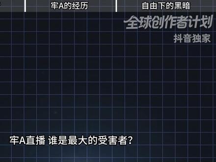 【抖音独家】牢A直播,谁是最大的受害者? #全球创作者计划 #零基础看懂全球 #抖音精选app #牢A #美国