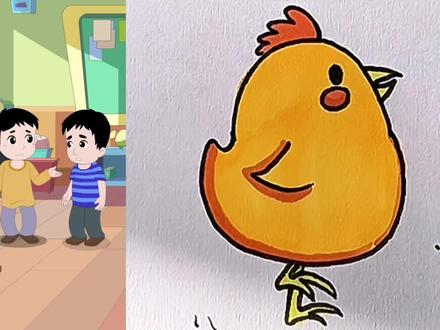 可爱的小鸡怎么画? #简笔画