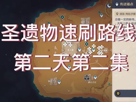 圣遗物速刷两天两条不同路线#原神攻略 #六入尽明诸相皆无 #原神的日常 #原神 #圣遗物