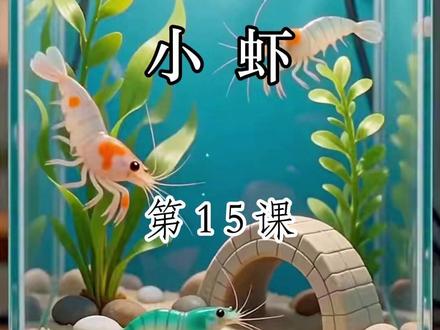 三年级下册第15课《小虾》 #读书 #每日一读 #小学语文 #三年级下册语文 #小虾