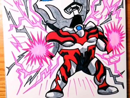 捷德奥特曼简笔画#捷德奥特曼 #奥特曼#@DOU+小助手 @抖音小助手 简笔画