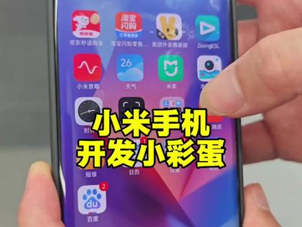 小米手机隐藏彩蛋 #厉害了我的手机 #小米手机