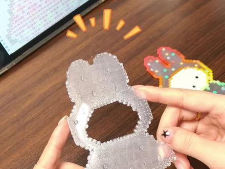 让我做出真的雨衣了!#拼豆图纸 #手作 #diy手工制作 #拼豆教程 #拼豆怎么玩