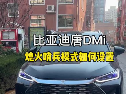比亚迪熄火哨兵模式如何开启,开启后不再为车而焦虑 #比亚迪 #用车技巧 #比亚迪唐DMI #国产之光