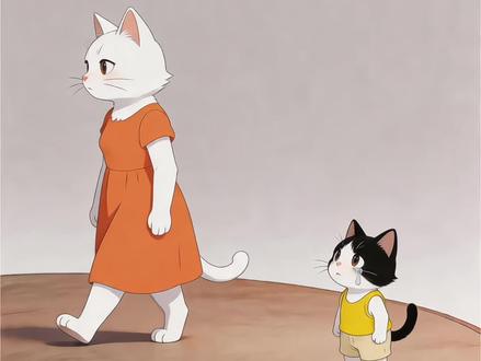 猫妈把孩子推给人类,小猫以为妈妈不爱它了,这一推是猫妈能给它的最好的未来#猫咪的迷惑行为 #猫咪的不服全写在脸上