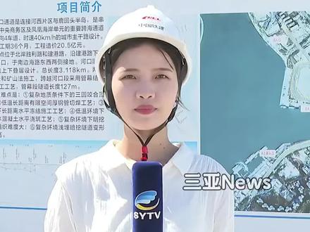 三亚首个水下隧道工程建设再“加速”,建成后两岸车辆互通时间缩短至5分钟左右。 (来源:三亚News)#三亚