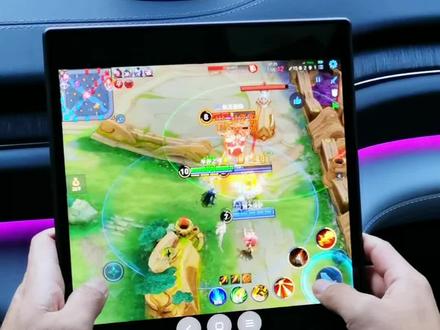 蔚来中控大屏玩游戏#蔚来ES6 #技术