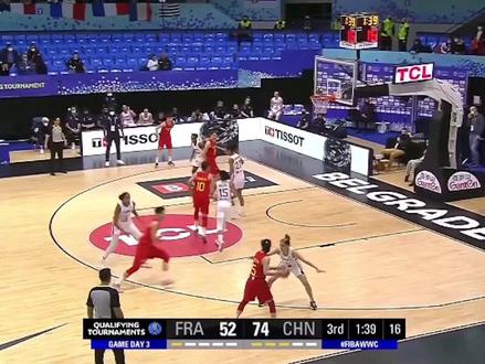 杨毅: 国际篮联女子篮球个人能得30分可太罕见了,而且只用了14次投篮!黄思静投篮动作完全男子化了!
中国女篮33分大胜奥运季军法国队,黄思静得到30分7篮板6助攻并荣获赛区MVP。
中国女篮世预赛三战全胜顺利出线!#中国女篮大胜法国 #中国女篮大胜法国33分 #中国女篮 #黄思静30分6篮板7助攻 #黄思静