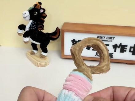 扭扭棒手工无畏契约艾沃莉的魔法棒,快和你的闺蜜/孩子做一个吧 #宝藏生活家企划 #亲子互动 #游戏 #萌宠出道计划 #萌娃