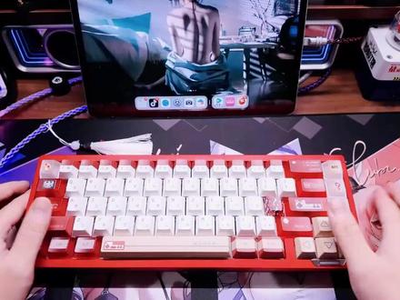 维咖lucky65V3铝坨坨三模键盘机械键盘无线推荐键盘游戏 #机械键盘 #游戏键盘 #电竞 #键盘推荐 #维咖lucky65v3