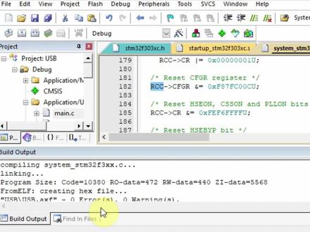 Keil--调试程序时的常用功能