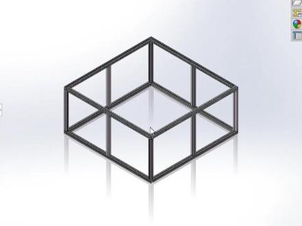 Solidworks铝型材框架建模方法 #solidworks #solidworks教学 #solidworks建模 #solidworks机械设计 #solidworks学习站