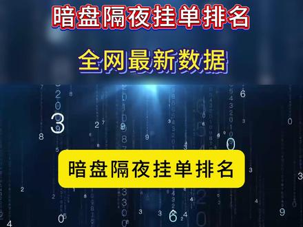 3.25隔夜暗盘挂单 #暗盘 #财经 #股票