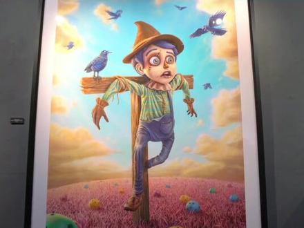 #泥塑#解压#创意稻草人——吉姆·麦肯齐