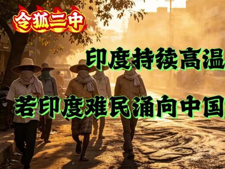 印度持续高温,若印度难民涌向中印边境怎么办?