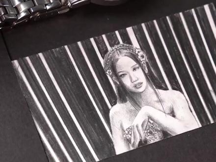粉丝投稿让用定格动画画女团跳舞 #手绘 #BLACKPINK #朴彩英