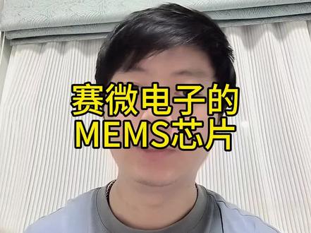 国内MEMS大厂赛微电子怎么样 #财经 #半导体 #科技