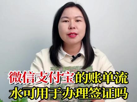 微信、支付宝的账单流水,可以用于办理签证吗?银行卡里一口气存二十万做财力证明可以吗?#微信流水 #支付宝流水 #签证资金证明 #银行流水